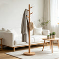 Natural Wood Coat Rack